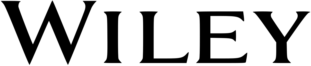 Wiley logo in black capital letters on white background.