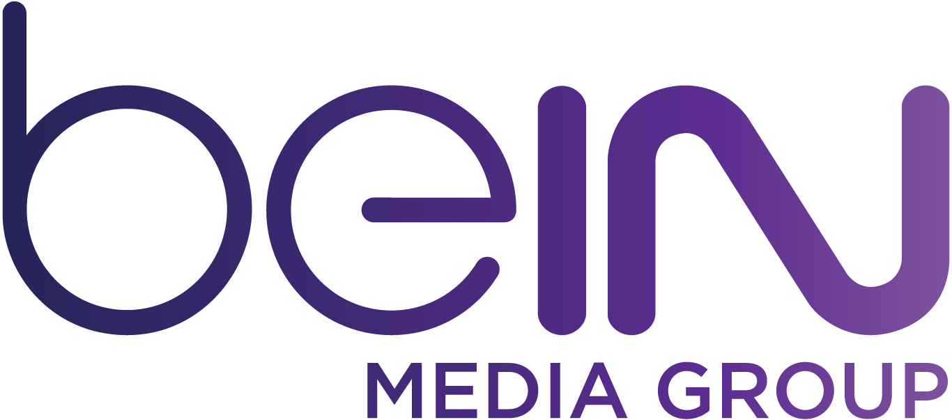beIN Media Group logo in purple and dark blue.